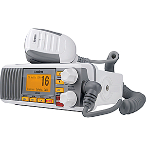 Uniden UM385 Fixed Mount VHF Radio - Black