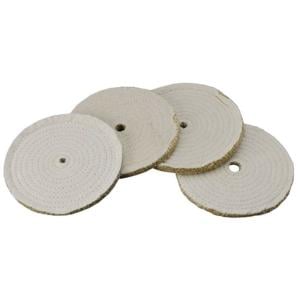 Sisal Wheels - Sisal Polishing Wheel, 8'''' X .375'''', 1/2'''' Arbor