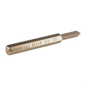 Dovetail Sight Punches - Dovetail Front Sight Drift Punch .280'''' Base Width Brass