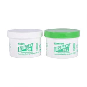 BROWNELLS ACRAGLAS GEL RESIN & HARDENER SET, 8oz