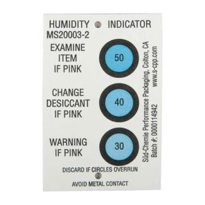 HUMIDITY CARDS, 5 PACK 083053100