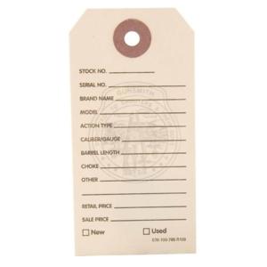GUN PRICE TAGS, MANILLA, 500 PACK 084043500