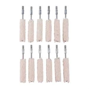Cotton Bore Mops - Cotton Bore Mop 35-38 Caliber 12 Pack