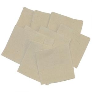 Heavy-Duty Patches - Heavy Duty Square Cotton Patches, 3'''', 16/12 Ga, 1000 Pk