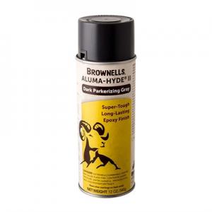 Brownells Aluma-Hyde II Firearm Refinisher Matte Dark Parkerizing Gray 12oz Aerosol