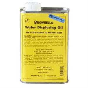 Water Displacing Oil ''''after-Bluing'''' Rust Prevention - After-Bluing Water Displacing Oil Rust Preventative,1 Quart