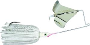 Strike King Tour Grade Buzzbait, White, 3/8oz, 1 Pack, TGBZ38-204
