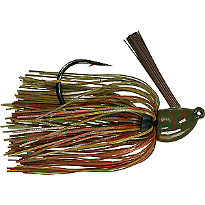 Strike King Hack Attack 1/2 oz. Casting/Flipping Jig Green Pumpkin Craw - Fresh Water Jigs And Spoons at Academy Sports