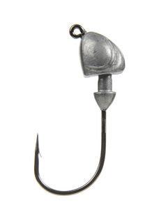 Strike King Squadron 1/2 oz. Swimbait Jigheads 3-Pack Grey - Fresh Water Jigs And Spoons at Academy Sports