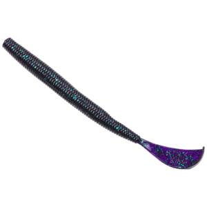 Strike King 6in Rage Cut-R Worm, Junebug, 6in, RGCUT56-42