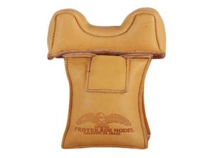 Protektor Owl Ear Front Blind and Window Shooting Rest Bag Leather Tan Filled - 930198