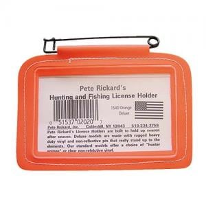 Pete Rickard 154-D License Holder