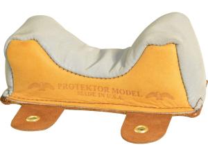 Protektor Super Slick Silver Owl Ear Rifle Front Shooting Rest Bag Medium Leather Tan Filled - 536541