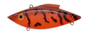 Bill Lewis Rat-L-Trap Classic Crawfish Lipless Crankbait, 3in, 1/2oz, Sinking, Orange Crawdad, BLF-RT27