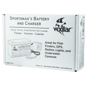 Vexilar V-120 The Sportsman's & Fisherman's Battery & Charger Sets