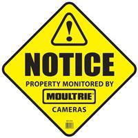 Moultrie Camera Surveillance Signs, 3 Pack
