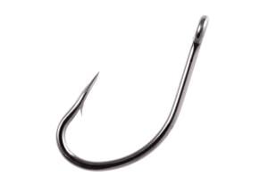 Owner Hooks Flyliner Live Bait Hook with Cutting Point, Forged/Short Shank, Black Chrome, Size 4, 8 Per Pack, 5106-071