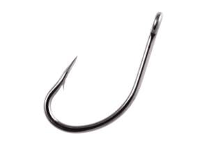 Owner Hooks Flyliner Live Bait Hook with Cutting Point, Forged/Short Shank, Black Chrome, Size 2, 8 Per Pack, 5106-091