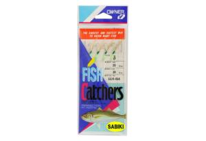 Owner Hooks Sabiki Silver Rainbow Skin Hook, 10, 5523-014
