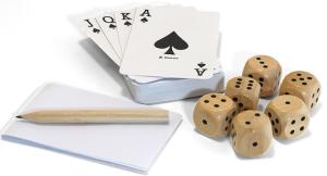 Coghlans Fireside Gaming Kit, Includes, Deck of cards, 2172