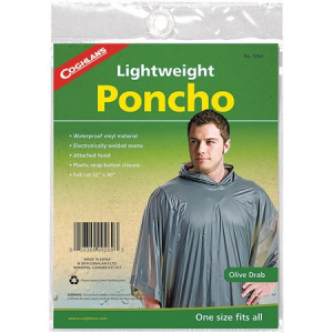 Coghlan's Lightweight Poncho - Olive