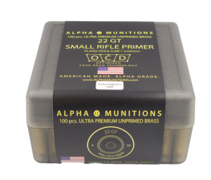 Alpha Munitions: 22mm GT, 100/Box
