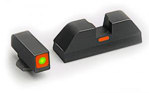 AmeriGlo CAP Orange Handgun Sight Set for Glock 17/19