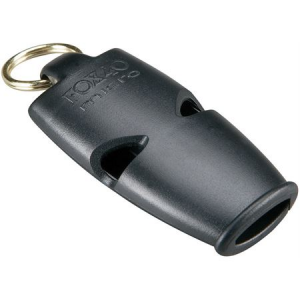 Fox 40 Safety Whistles 9513 Fox 40 Safety Whistles Micro 40 Whistle Black Casing with Lanyard