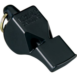 Fox 40 Safety Whistles 34040 Classic Safety Whistle with Black Casing