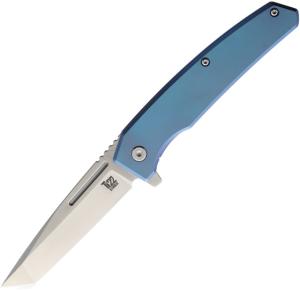 Ontario Knife Ti22 Ultrablue Framelock