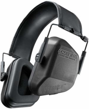 Champion Vanquish Passive Ear Muffs, Black, 41004