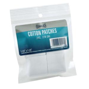 GUNSLICK 38-45/410/20GA Cotton Gun Cleaning Patches 50Ct