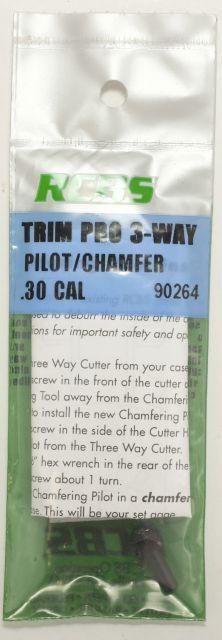 RCBS 3-Way Pilot/Chamfer .30 c al