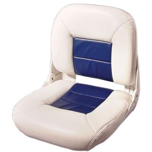 Tempress Navistyle Low-Back Boat Seat /Blue, White, 54678