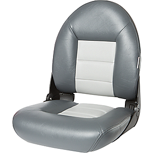 Tempress High-Back NaviStyle™ Boat Seat Charcoal/Gray - Boat Seats And Accessories at Academy Sports