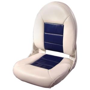 Tempress Navistyle High-Back Boat Seat /Blue, White, 54913