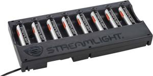 Streamlight 8-Unit Bank Charger 100V/120V/AC with Batteries