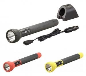 Streamlight SL-20LP Full Size Rechargeable LED Flashlight with NiMH120V AC/DC 2 Sleeves, Black 25303