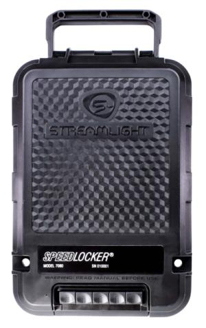 Streamlight SpeedLocker Portable, Lockable Storage Container, Black, 59000