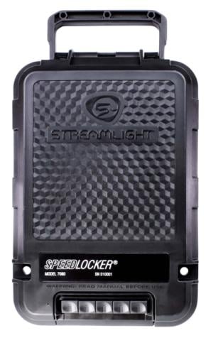 Streamlight SpeedLocker Portable, Lockable Storage Container, Black, 59000