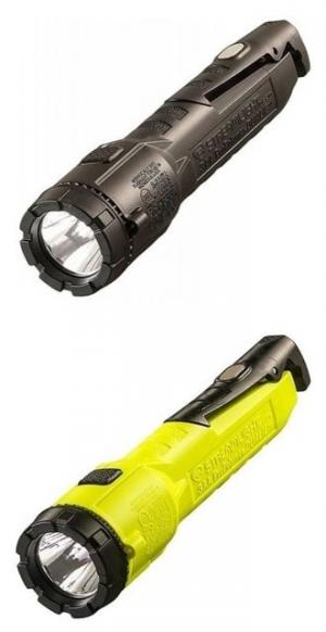 Streamlight Dualie 3AA with Alkaline Batteries, Magnetic Clip and Lanyard, Box, Yellow, 68782