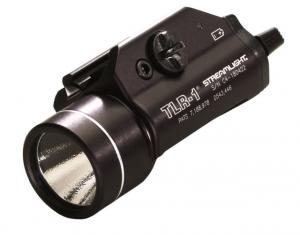 Streamlight TLR-1 / TLR-1S Rail-Mounted Weapon Tactical Flashlight w/ Thumb Screw, Black, 69127