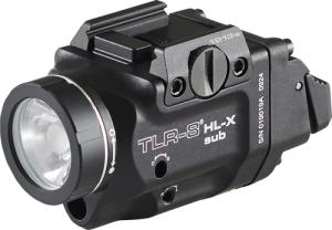 Streamlight TLR-8 HL-X SUB USB SL-B9 Rechargeable 1000 Lumens LED Weapon Light for 1913 Short, with High And Low Switches, USB-C Cord, Multi-Tool, Mounting Kit With Keys, Black, 69468