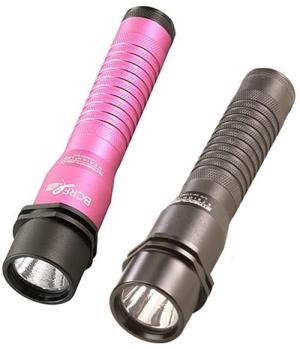 Streamlight Strion Led Flashlight, Rechargeable, 100V Ac Charge Cord, 12V Dc, 1 Holder, Black, 74331