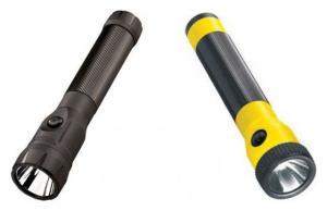 Streamlight C4 LED Rechargeable Polystinger Flashlight, Yellow w/ DC Steady Charger