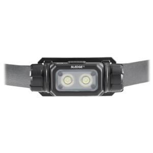 Streamline Sledge Hdlmp Incld 1 SL-B26 batt elstc & rbbr hdstrp Blk 600Lum