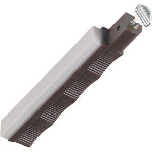 Lansky Sharpeners 650 Natural Hard Arkansas Sharpening Hone with Slip Resistant Finger Grooves