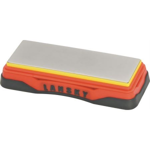 Lansky Sharpeners 09490 6 x 2 Inch Diamond Bench Stone Knife Sharpner with Extra Fine Grit