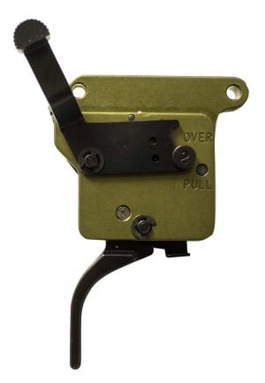 Timney Triggers Trigger, 3LB Pull Weight, Curved Shoe, Fits Sig MPX, Not Adjustable, Black Finish 681