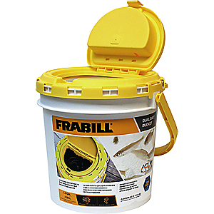 Frabill 1.3 gal Dual Baitfish Bucket - Aerators And Fishing Lights at Academy Sports